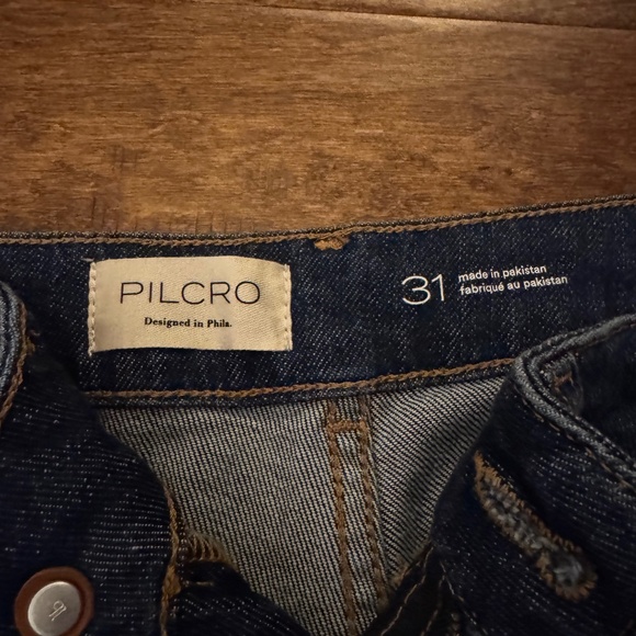 Pilcro Dark Blue Womens Jeans - Picture 3 of 4